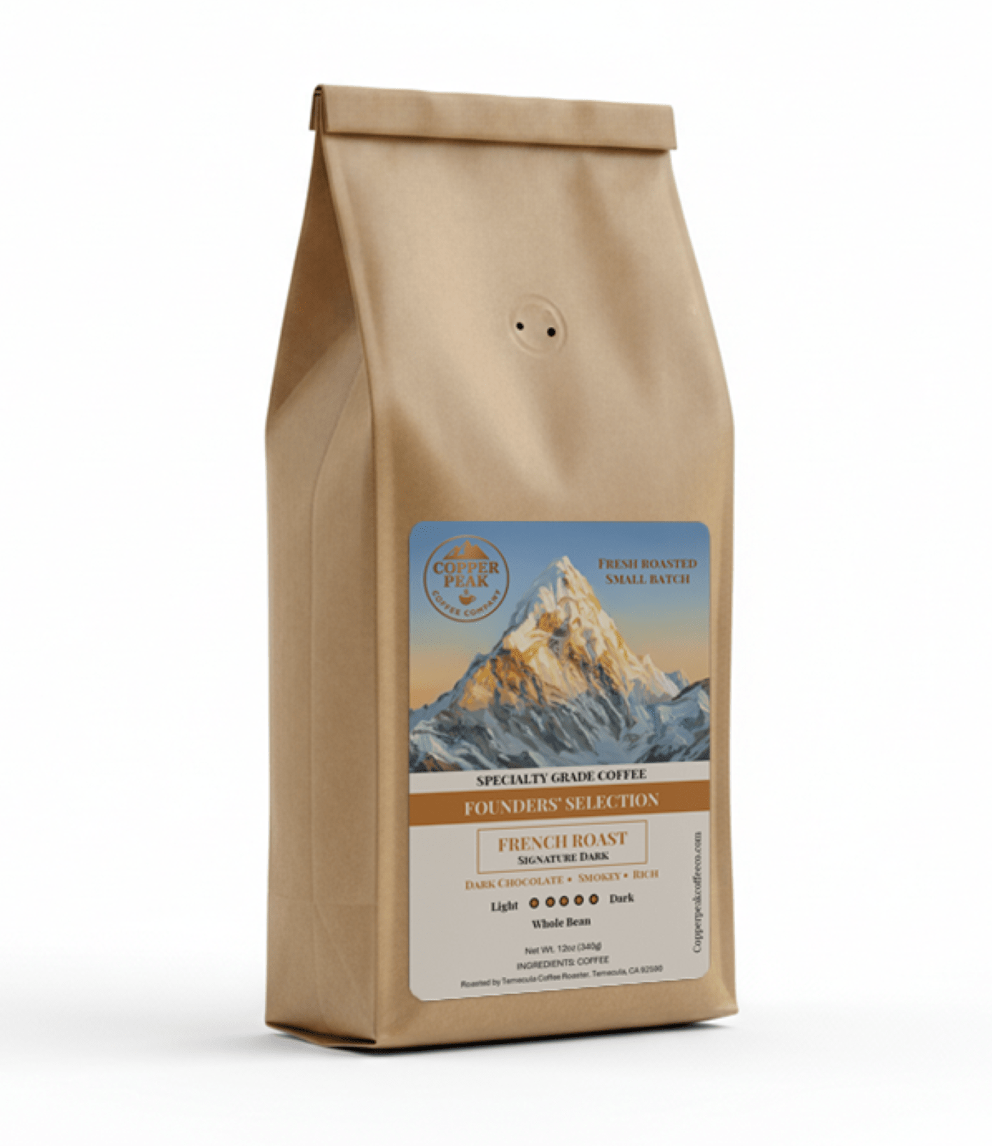 Founders' Selection - French Roast Signature Dark Coffee - Copper Peak Coffee Company