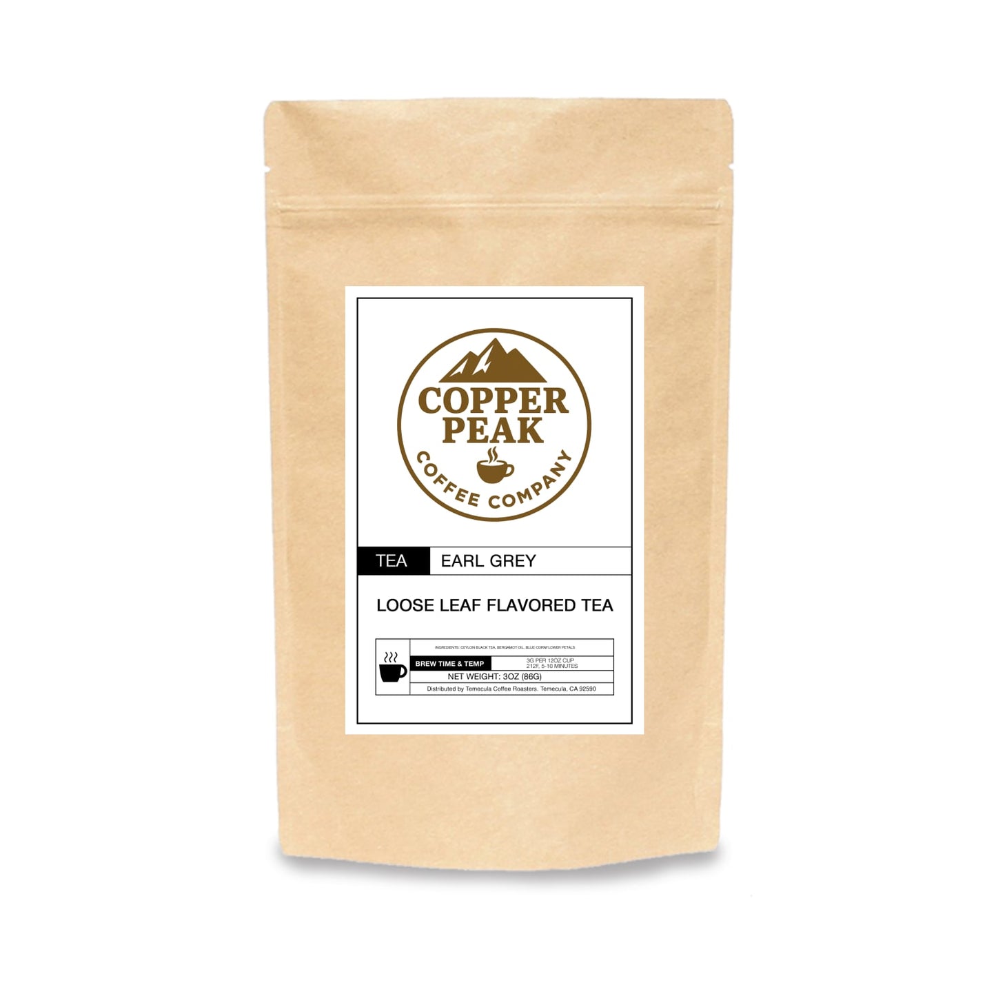 Earl Grey Tea - Copper Peak Coffee Company