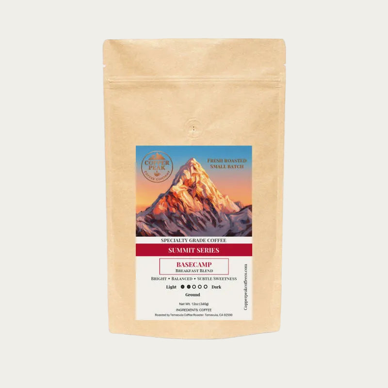 Basecamp Breakfast Blend - Light Roast - Copper Peak Coffee Company