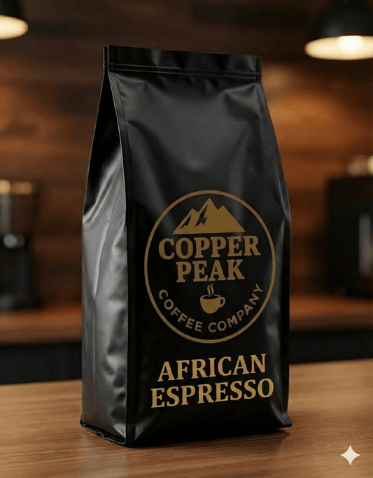 African Espresso - Copper Peak Coffee Company