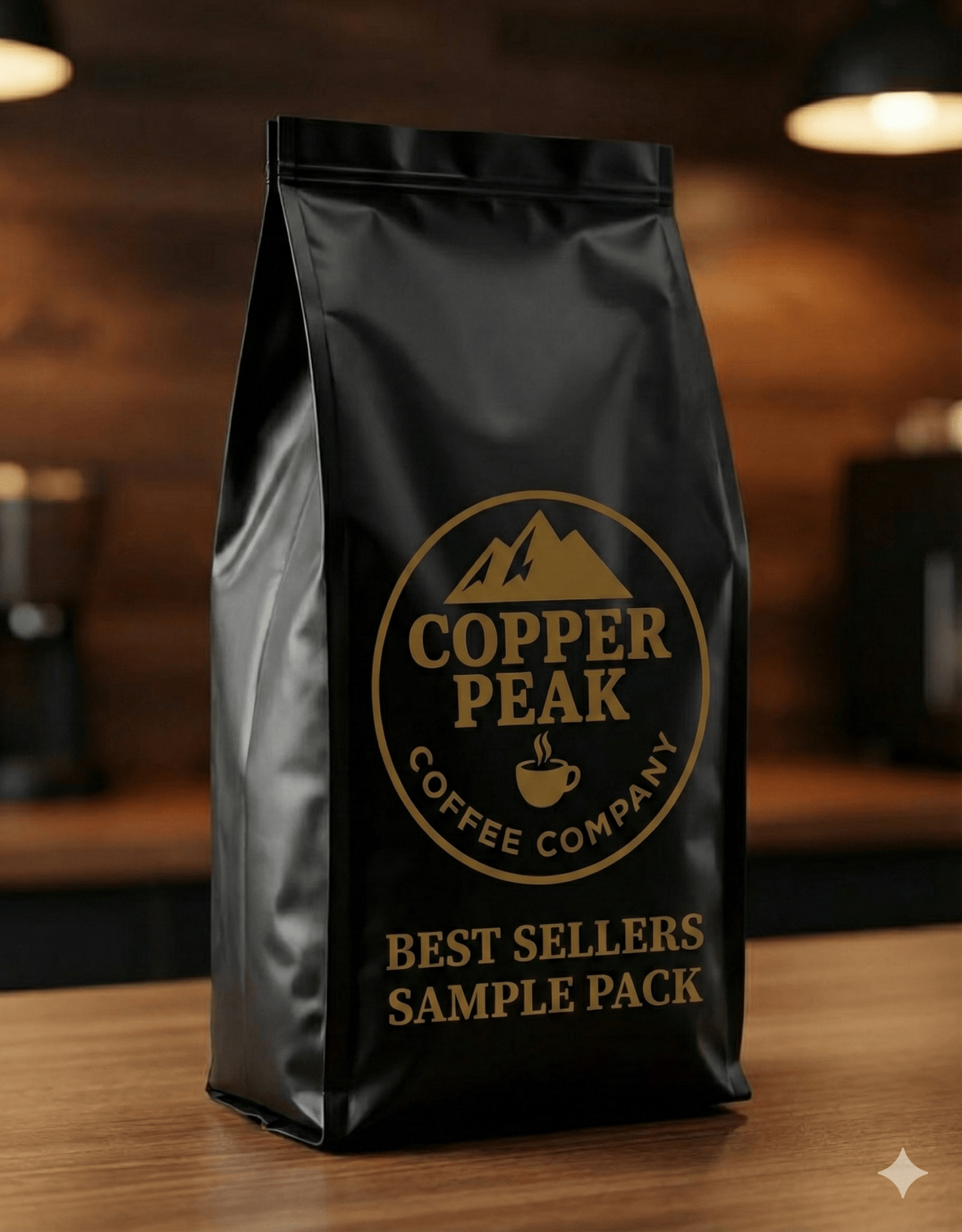 Best Sellers Sample Pack: 6Bean, Cowboy, Breakfast, Peru, Mexico, Bali - Copper Peak Coffee Company