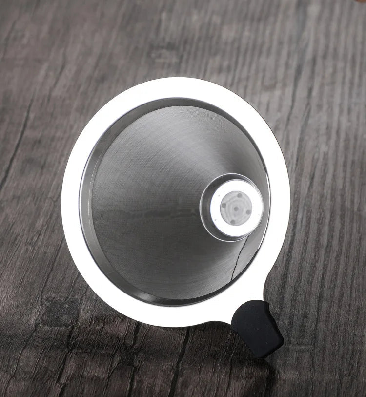 DecorBites™ Diamond Glass Hand Brew Coffee Maker Pot for Espresso Drip Cup Brewing - Copper Peak Coffee Company