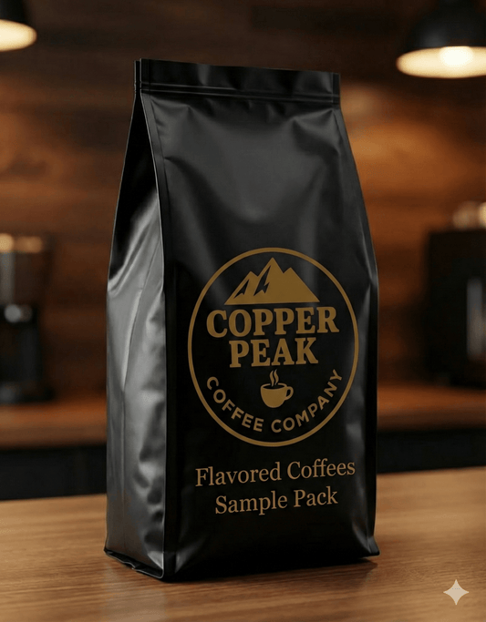 Flavored Coffees Sample Pack - Copper Peak Coffee Company