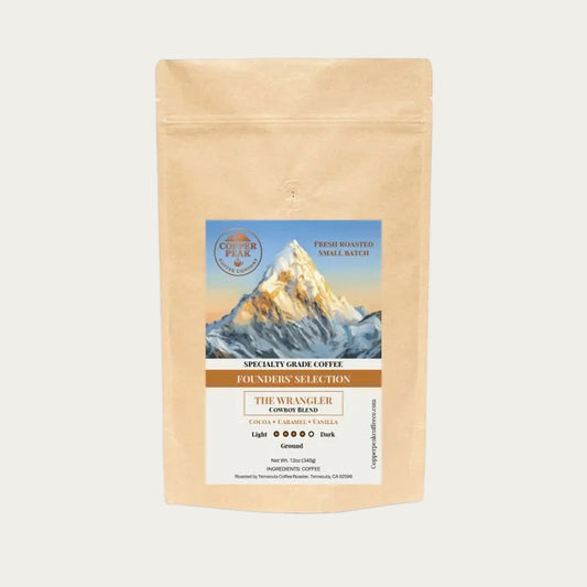 The Wrangler - Cowboy Blend Medium Dark Coffee - Copper Peak Coffee Company