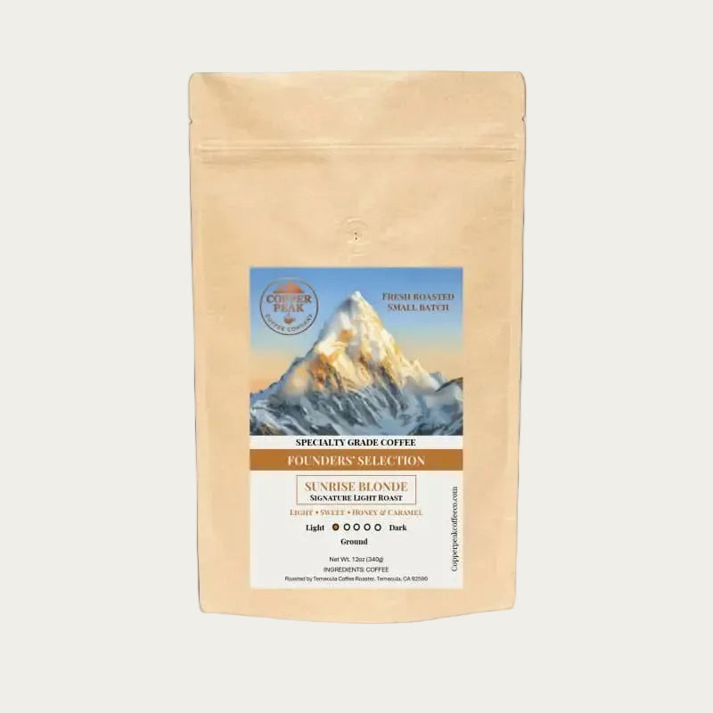Sunrise Blonde - Signature Light Roast - Copper Peak Coffee Company