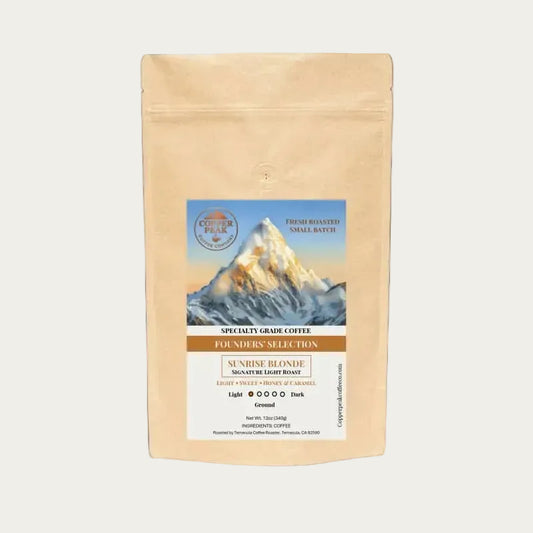 Sunrise Blonde - Signature Light Roast - Copper Peak Coffee Company