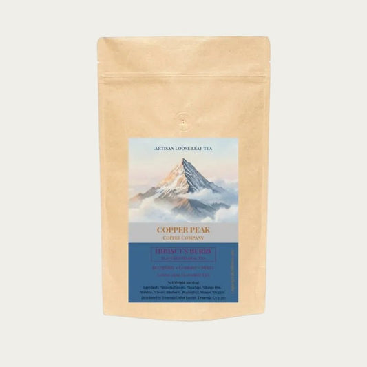 Hibiscus Berry - Flavored Herbal Tea - Copper Peak Coffee Company