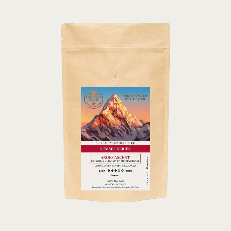 Andes Ascent - Colombia Signature Medium Roast - Copper Peak Coffee Company