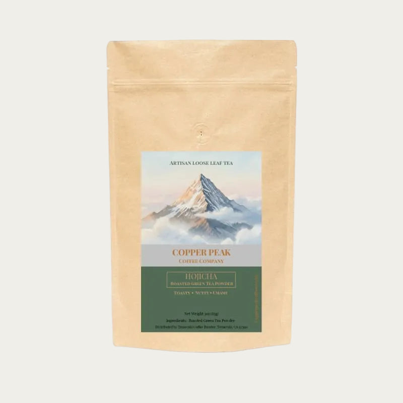 Hojicha - Roasted Green Tea Powder - Copper Peak Coffee Company