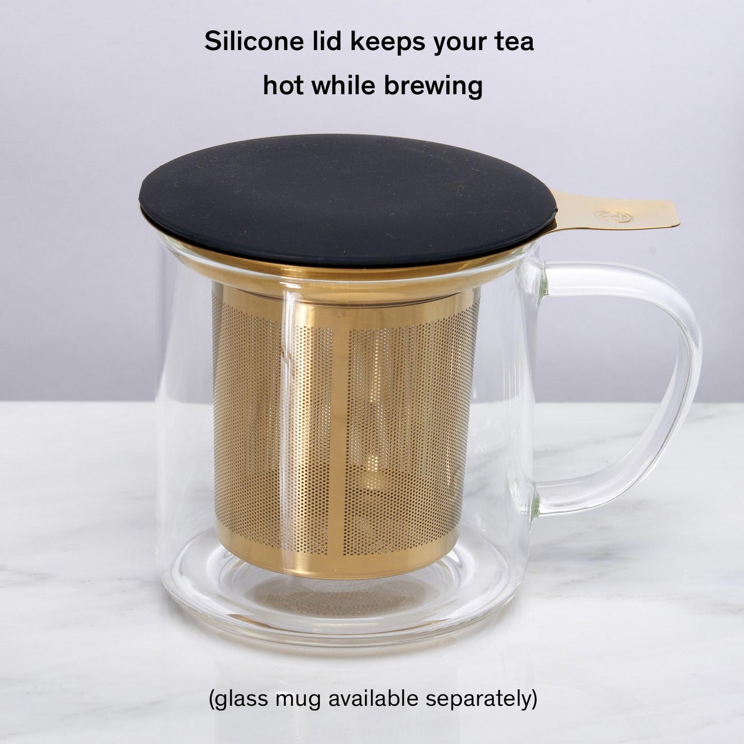 One Cup Infuser - Ditch the tea ball, this infuser is a game changer. - Copper Peak Coffee Company