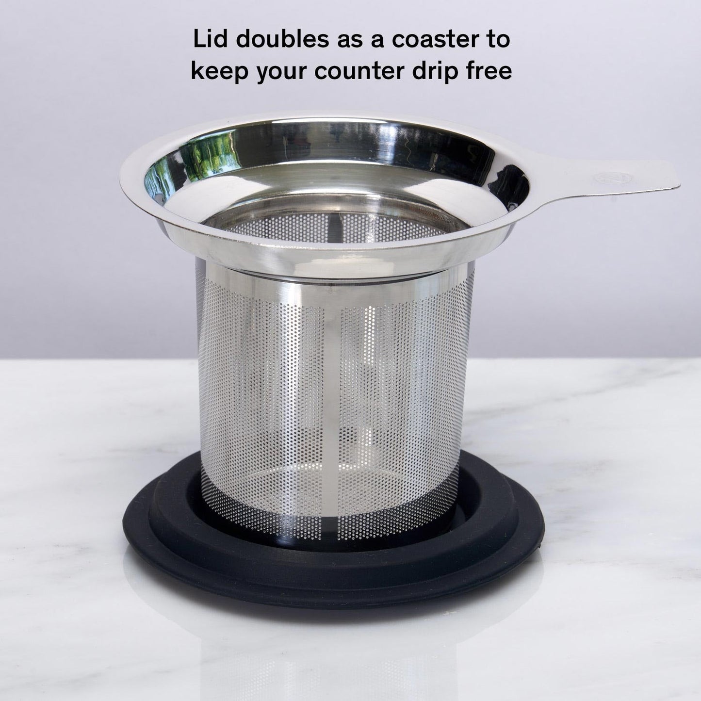 One Cup Infuser - Ditch the tea ball, this infuser is a game changer. - Copper Peak Coffee Company